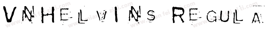 VnHelvIns Regular字体转换